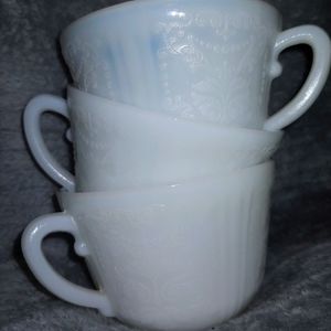 3 American sweetheart monax cups